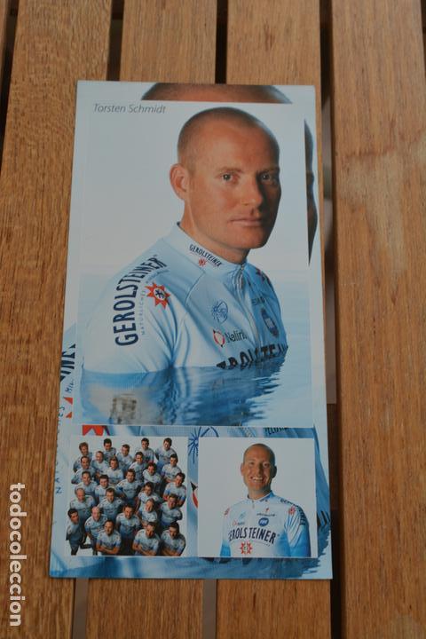 Coleccionismo deportivo: POSTAL DEL CICLISTA TORSTEN SCHMIDT (GEROLSTEINER) - Foto 1