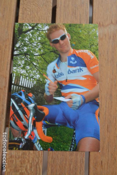 Coleccionismo deportivo: POSTAL DEL CICLISTA BOBBIE TRAKSEL (RABOBANK) - Foto 1