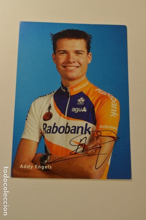 Coleccionismo deportivo: POSTAL DEL CICLISTA ADDY ENGELS (RABOBANK) - Foto 1