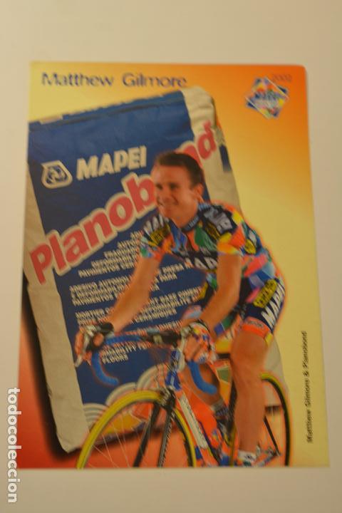 Coleccionismo deportivo: POSTAL DEL CICLISTA MATTHEW GILMORE (MAPEI QUICK STEP) - Foto 1