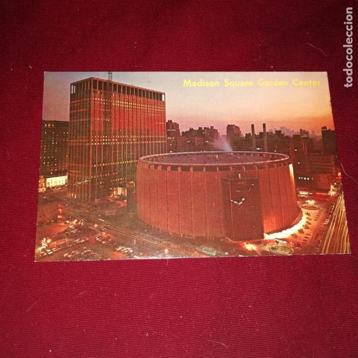 Coleccionismo deportivo: Postal del estadio Madison Square Garden - Foto 1