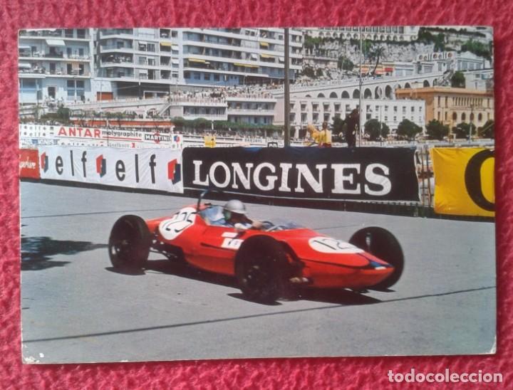 POSTAL OLD POST CARD COCHE CAR AUTOMOVIL FORMULA 1 F1 AUSTRO V AUTO LONGINES ELF PILOTO CARRERA