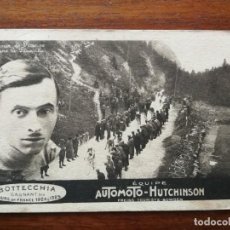 Coleccionismo deportivo: POSTAL DE OTTAVIO BOTTECCHIA ( CAMPEÓN TOUR DE FRANCIA 1924 Y 1925) - EQUIPE AUTOMOTO-HUTCHINSON . Lote 195929351