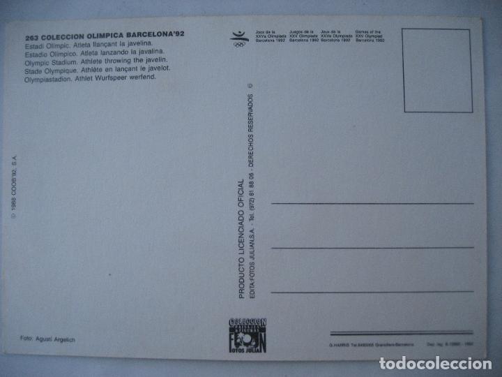 Coleccionismo deportivo: Barcelona 92. - Foto 2