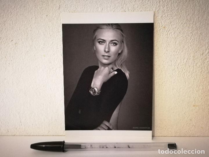 Coleccionismo deportivo: TARJETA ACARTONADA -10*15- Mar&iacute;a Sharapova - Foto 1