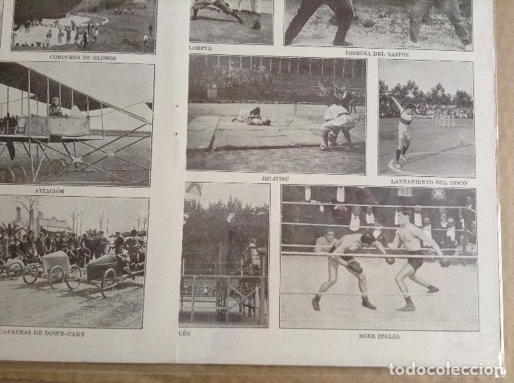 Coleccionismo deportivo: litografias de deportes - Foto 2