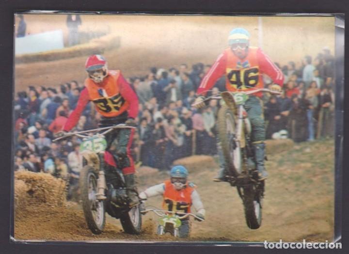 Coleccionismo deportivo: POSTAL CARRERA MOTOCROSS - Foto 1
