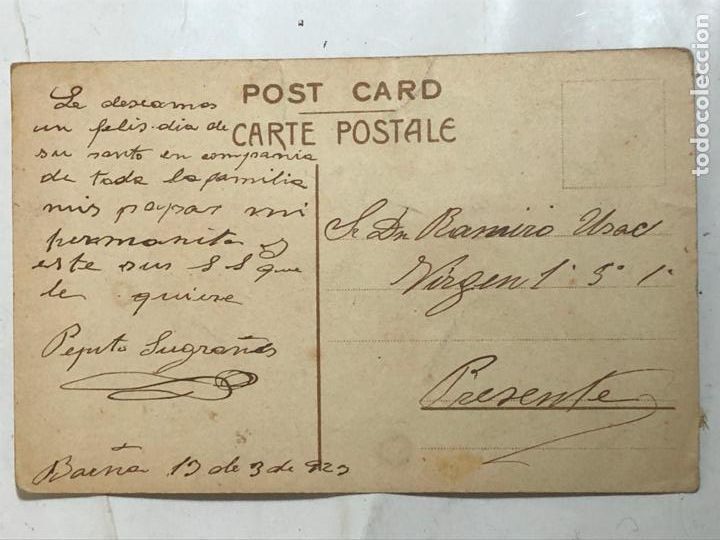 Coleccionismo deportivo: SPORT - BOXEO, CIRCULADA EN 1923 - Foto 2
