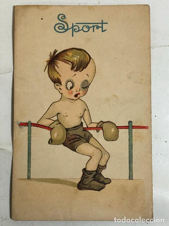 Coleccionismo deportivo: SPORT - BOXEO, CIRCULADA EN 1923 - Foto 1