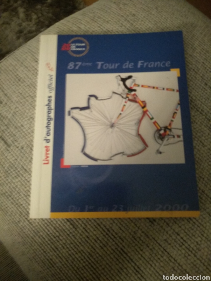 Coleccionismo deportivo: Mini libro Tour de Francia 2000 - Foto 1