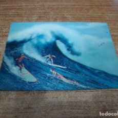 Coleccionismo deportivo: POSTAL TRIDIMENSIONAL SURF. Lote 326330163
