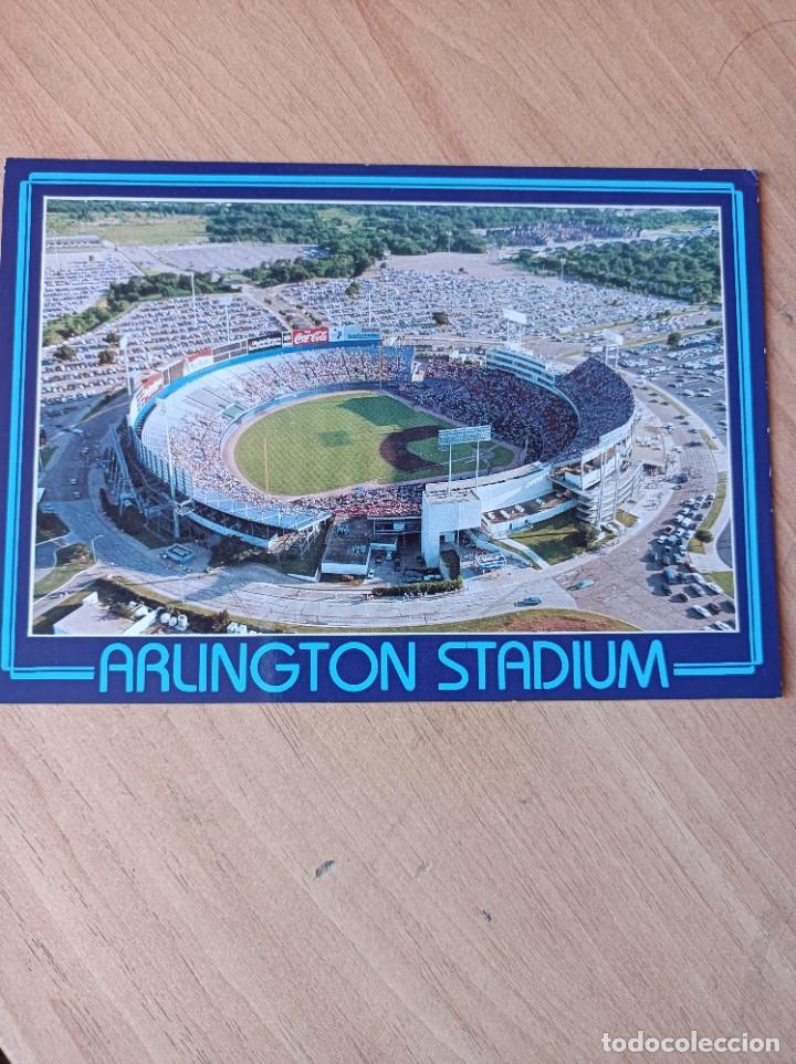 Coleccionismo deportivo: Postal Arlington Stadium, Texas - Foto 1