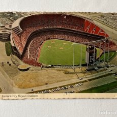 Coleccionismo deportivo: ROYALS STADIUM. POSTAL HOME OF THE KANSAS CITY ROYALS BASEBALL (A.1977) CÍRCULADA.. DESLUCIDA!!!. Lote 361771530