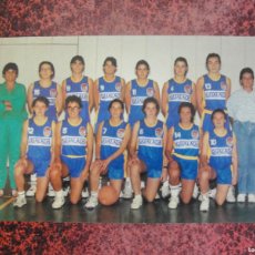 Coleccionismo deportivo: BASQUET FEMENI IGUALADA 1991 1992 - SOTERAS SAMANIEGO BACARDIT CLOSA CARRILLO MARTIN COPOVI SANJOSE