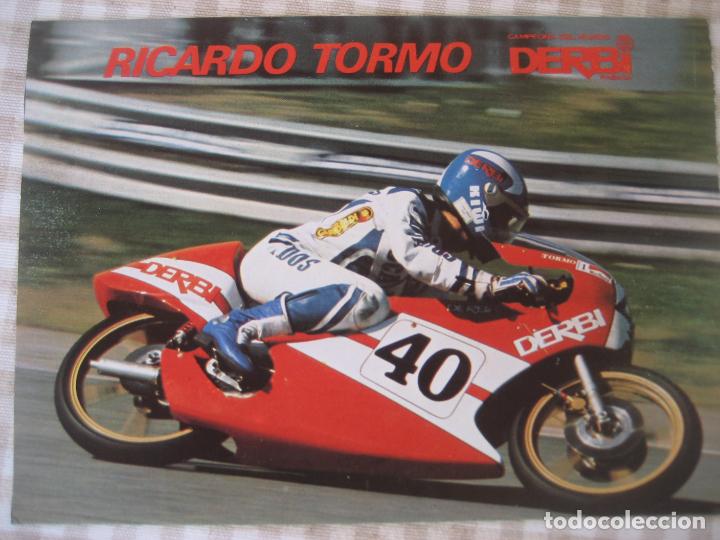 Coleccionismo deportivo: Ricardo Tormo. Derbi. - Foto 1