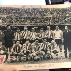 Coleccionismo deportivo: ATLETICO BILBAO CAMPEON ESPAÑA 1958
