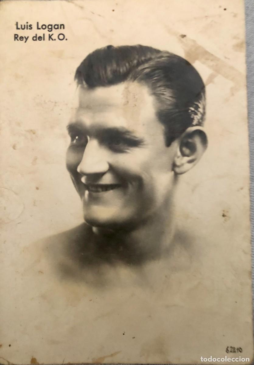 Coleccionismo deportivo: Luis Logan, &rdquo;El Rey del K.O&rdquo; boxeo - Foto 1