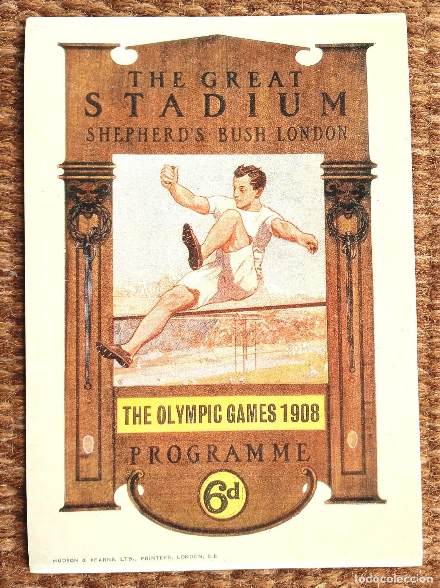 Coleccionismo deportivo: JUEGOS OLIMPICOS - LONDRES 1908 - VENCA - Foto 1