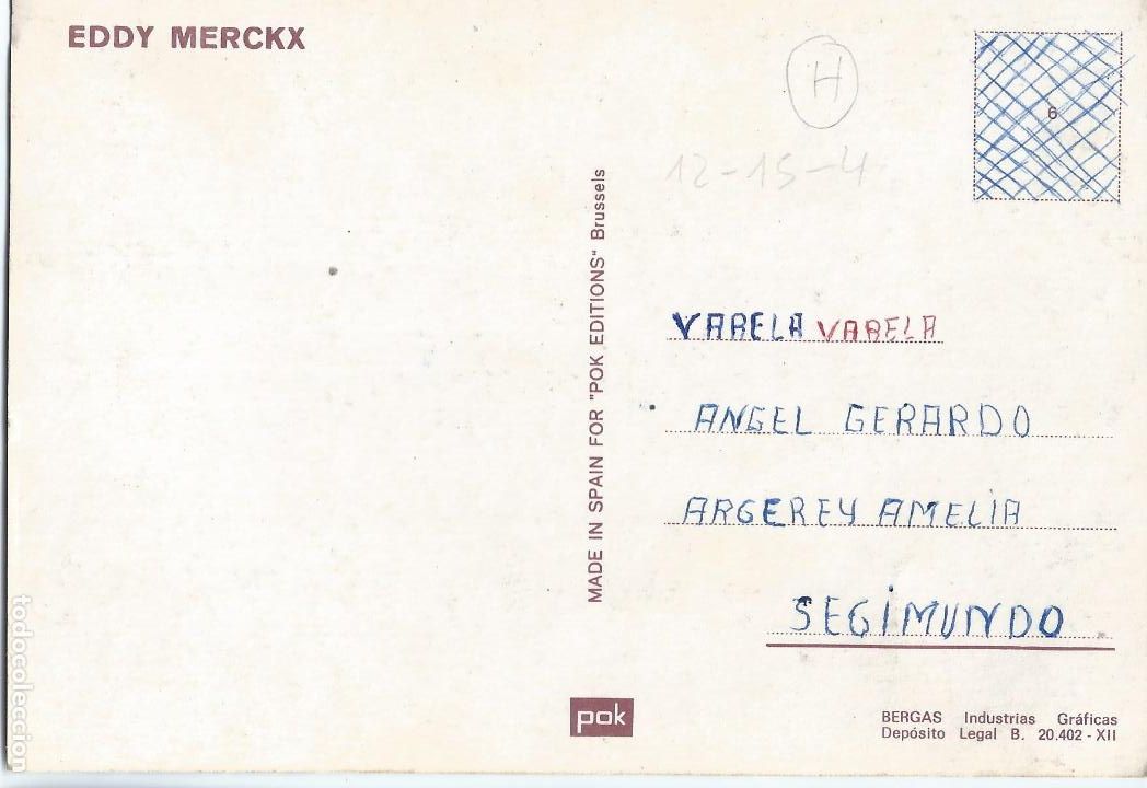 Coleccionismo deportivo: Eddy Merckx - Pok Editions - Brussels (1969) - Foto 2