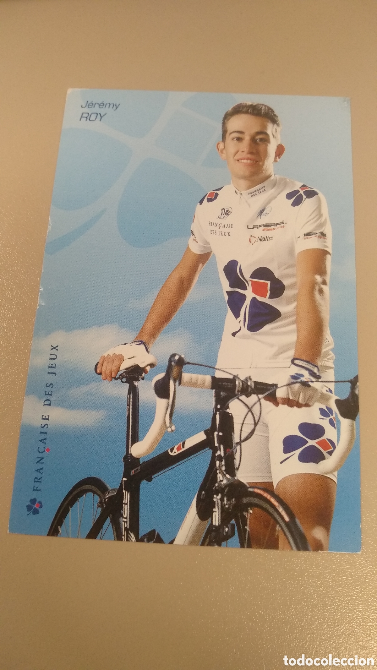 Coleccionismo deportivo: Postal Jeremy Roy - Fdj - Foto 1