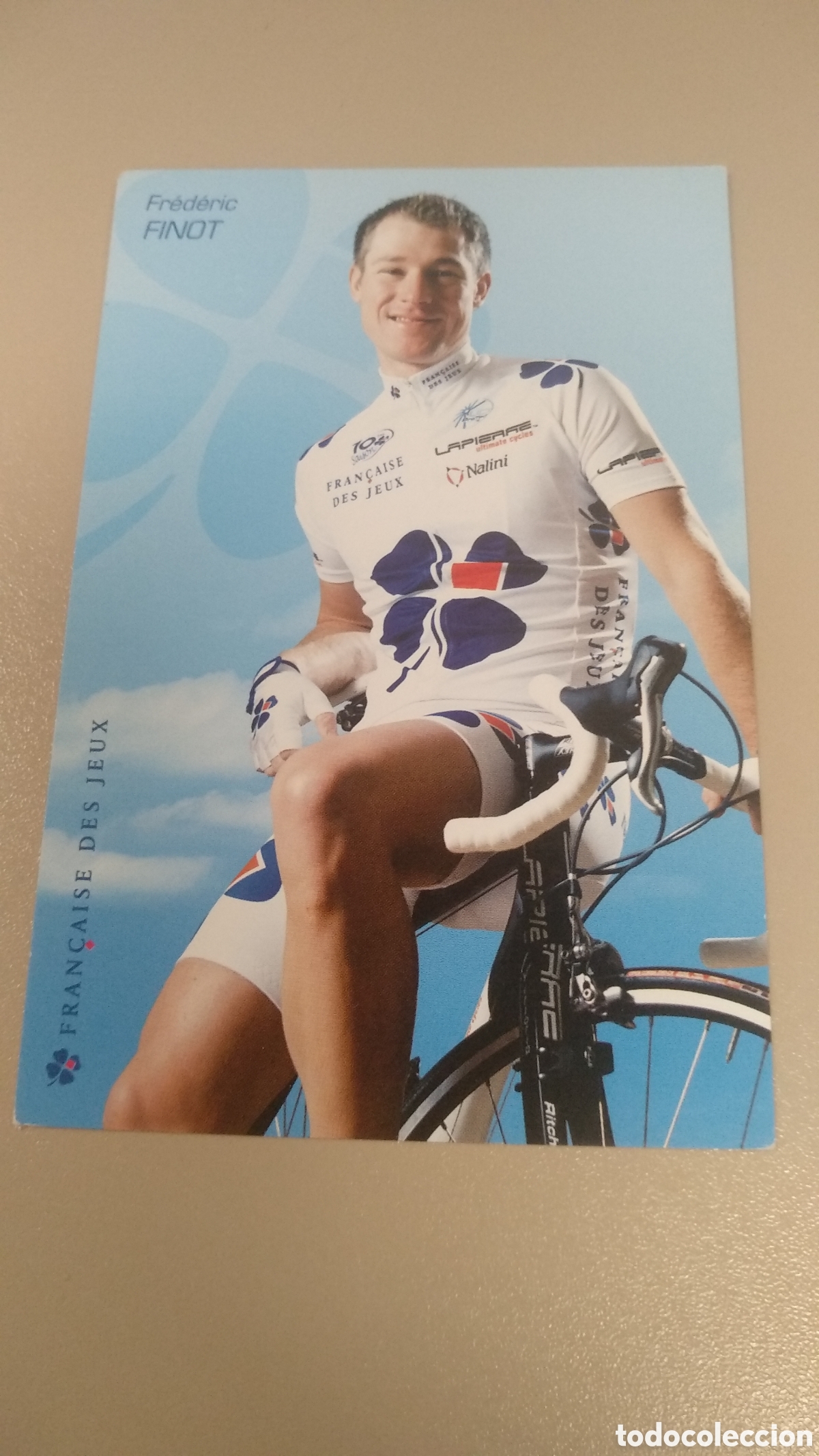 Coleccionismo deportivo: Postal Frederic Finot - Fdj - Foto 1