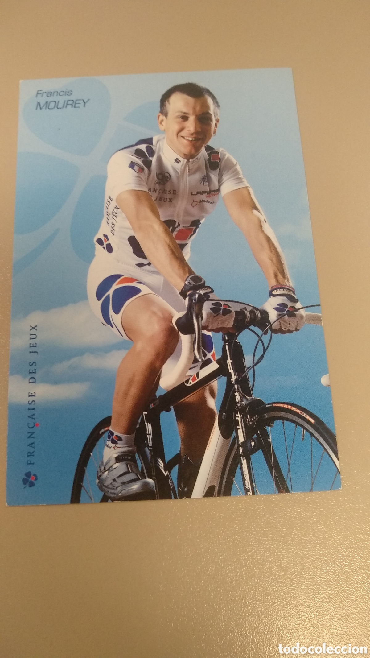 Coleccionismo deportivo: Postal Francis Mourey - Fdj - Foto 1