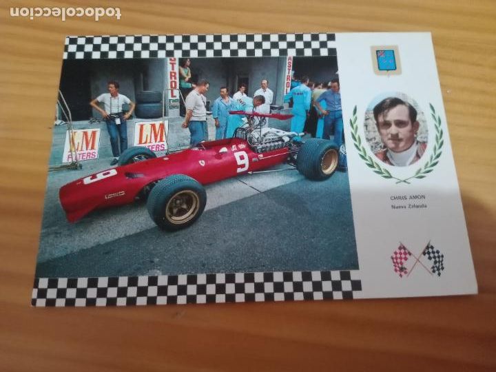 Coleccionismo deportivo: F&oacute;rmula 1. Automovilismo. Chris Amon - Foto 1