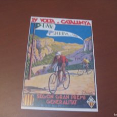Coleccionismo deportivo: POSTAL DE XV VUELTA CICLISTA A CATALUÑA 1933