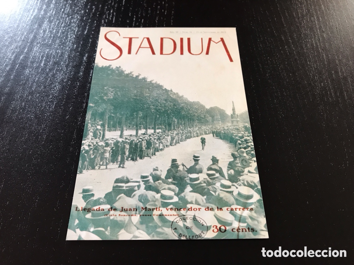 Coleccionismo deportivo: Postal 3a Volta Ciclista a Catalunya 1913 - Foto 1