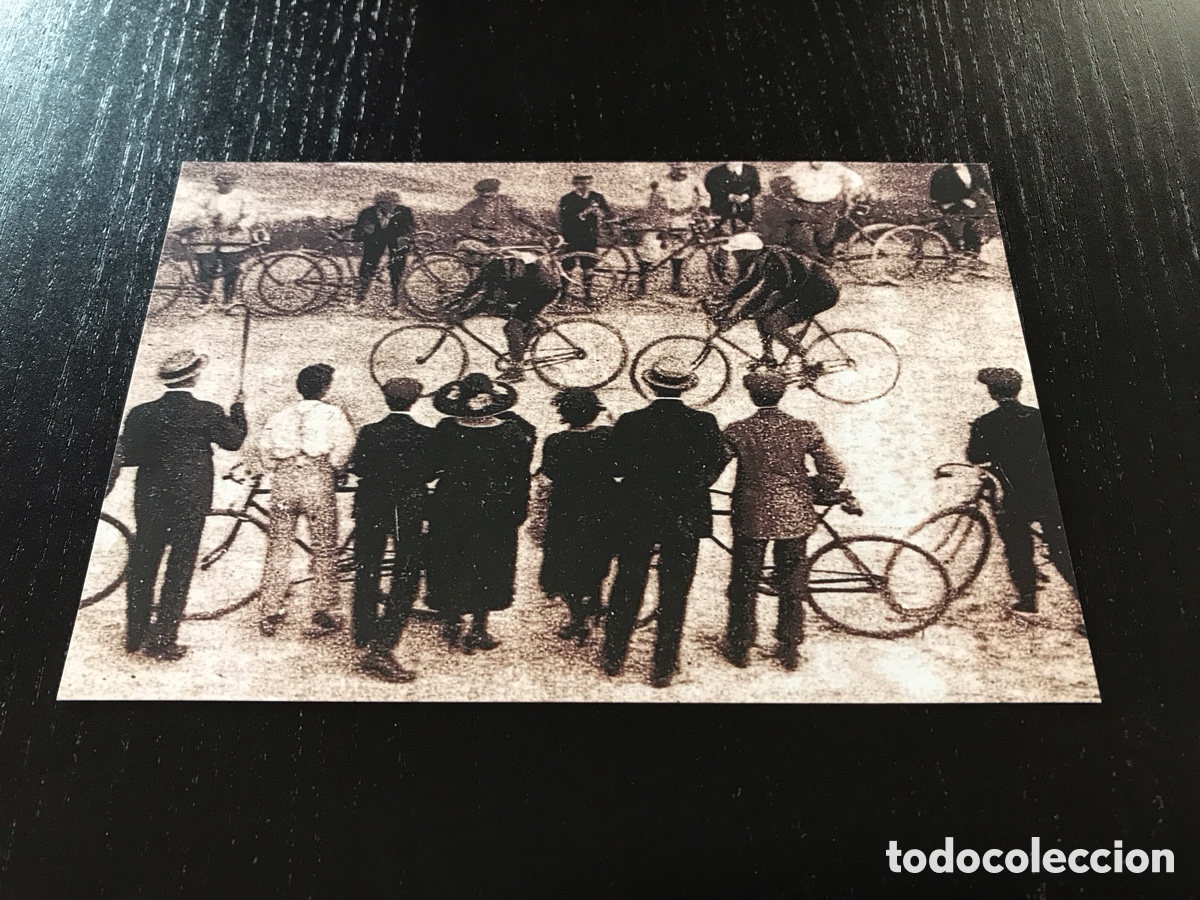 Coleccionismo deportivo: Postal 4a Volta Ciclista a Catalunya 1920 - Foto 1