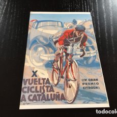Coleccionismo deportivo: POSTAL 10A VOLTA CICLISTA A CATALUNYA 1928