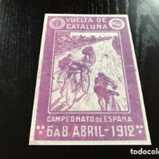 Coleccionismo deportivo: POSTAL 2A VOLTA CICLISTA A CATALUNYA 1912