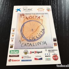 Coleccionismo deportivo: POSTAL 74A VOLTA CICLISTA A CATALUNYA 1994