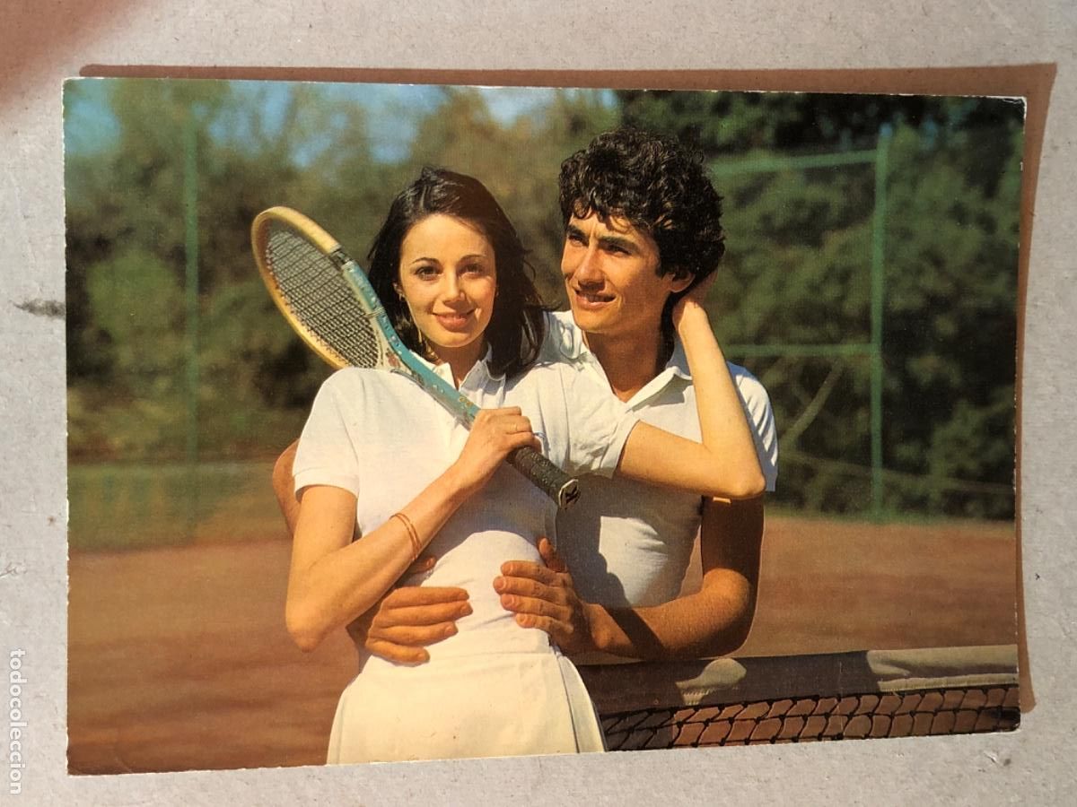 Coleccionismo deportivo: postal de tenis ( RAQUETA) - Foto 2