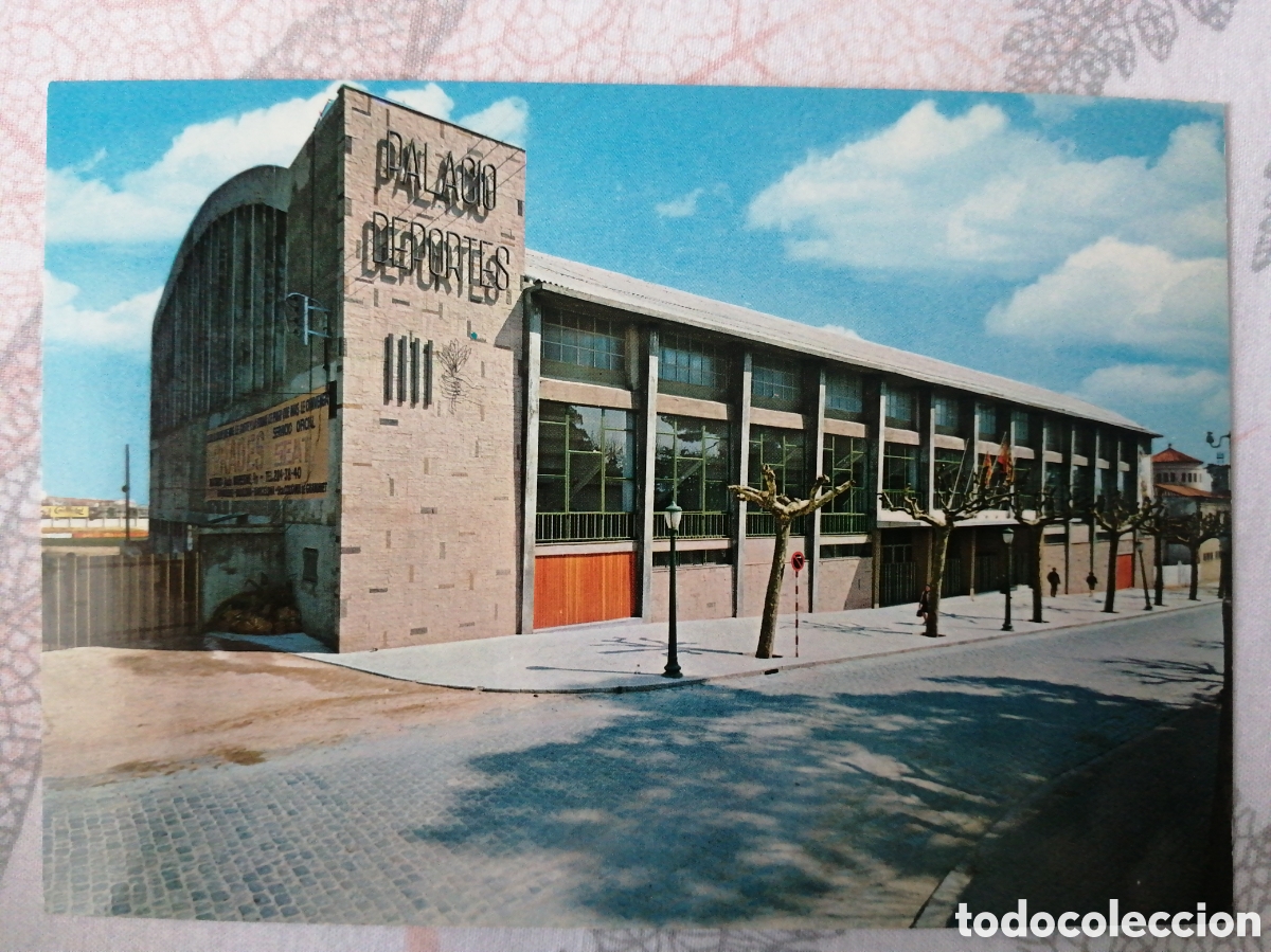 Coleccionismo deportivo: Postal Palacio de los deportes de Matar&oacute; - Foto 1