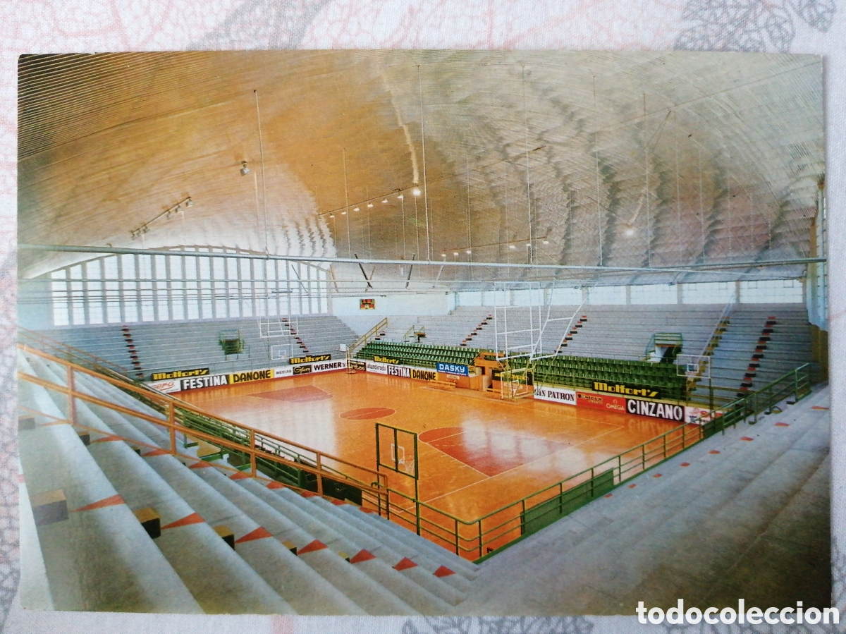 Coleccionismo deportivo: Postal Palacio de los deportes de Matar&oacute; - Foto 1