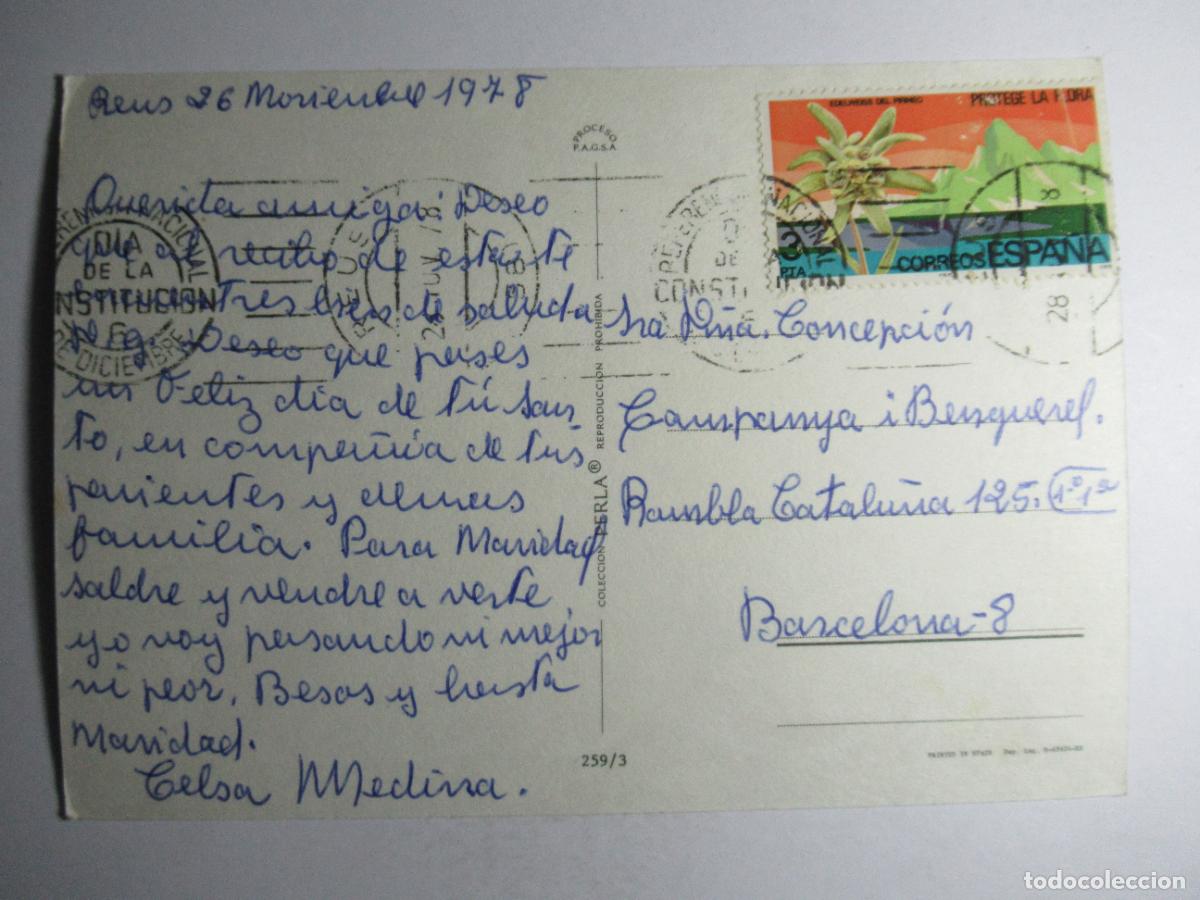 Coleccionismo deportivo: Postal vuelo en Ala Delta - Foto 2