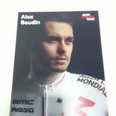 Coleccionismo deportivo: POSTAL ALEX BAUDIN - AG2R CITROËN TEAM.