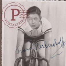 Coleccionismo deportivo: FRANS HERBERSHOFF 14*9CM NOT A POSTCARD WIELRENNEN CYCLISMO CYCLISME