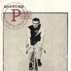 Coleccionismo deportivo: HOURLIER - VAINQUEUR GRAND PRIX DE PARIS 1912 - BICYCLETTE PEUGEOT - PNEU CONTINENTAL. CYCLISME. CIC