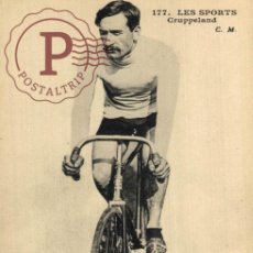 Coleccionismo deportivo: CRUPPELAND, LES SPORTS. CICLISIMO. CYCLING. CYCLISME.