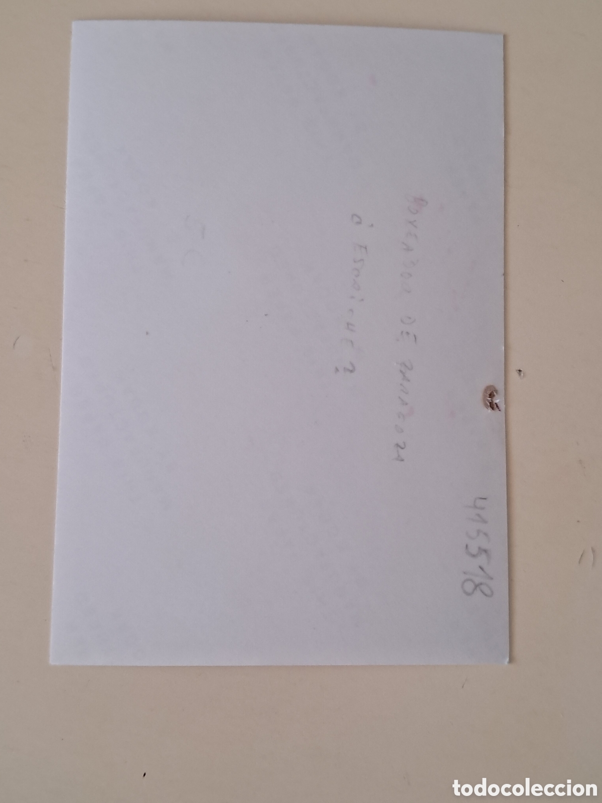 Coleccionismo deportivo: Postal Benito Escriche - Foto 3