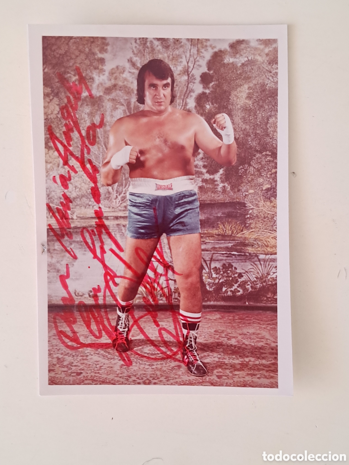 Coleccionismo deportivo: Postal Benito Escriche - Foto 1