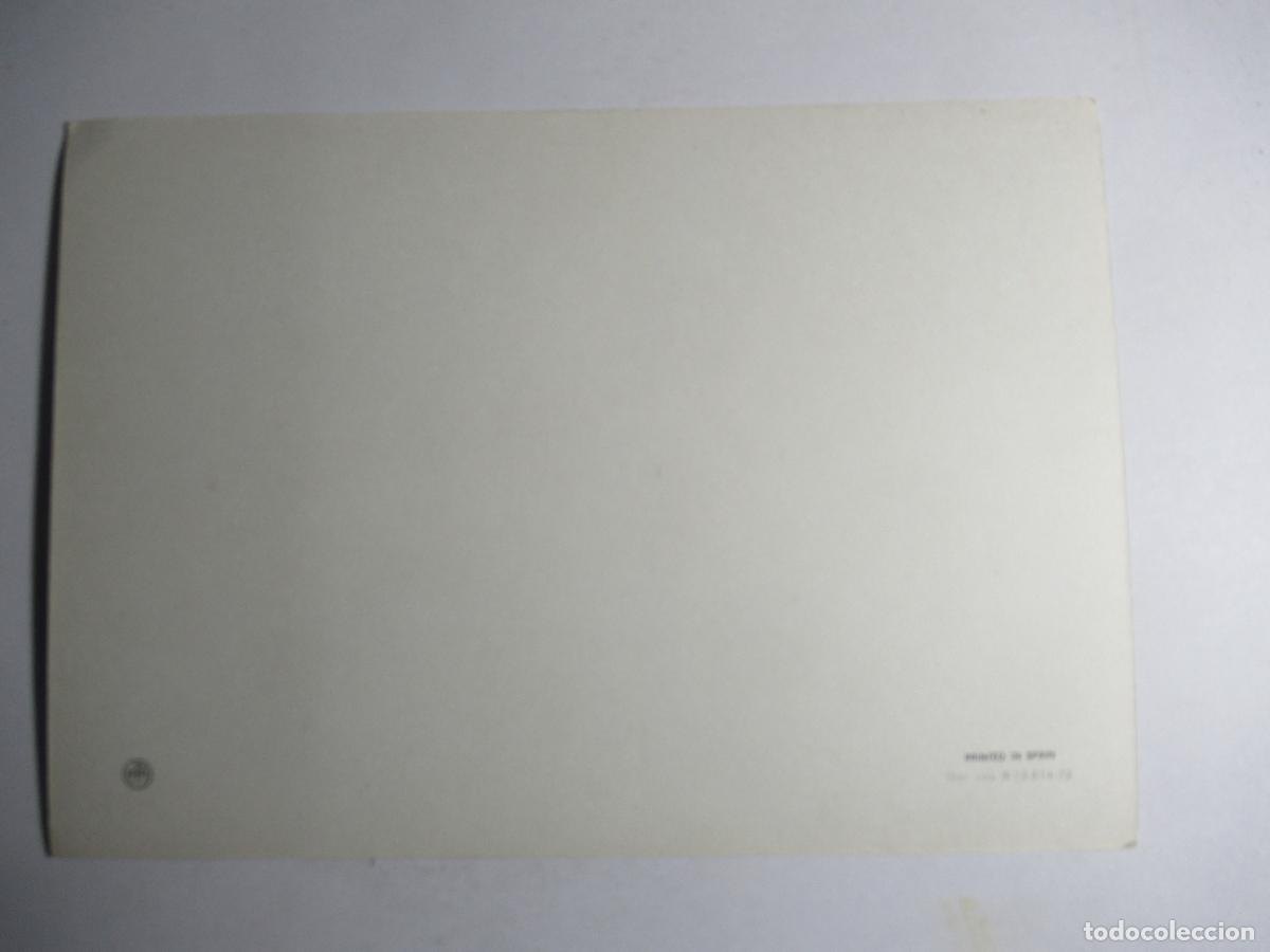 Coleccionismo deportivo: Postal Ca&iacute;da libre, paracaidismo - Foto 2