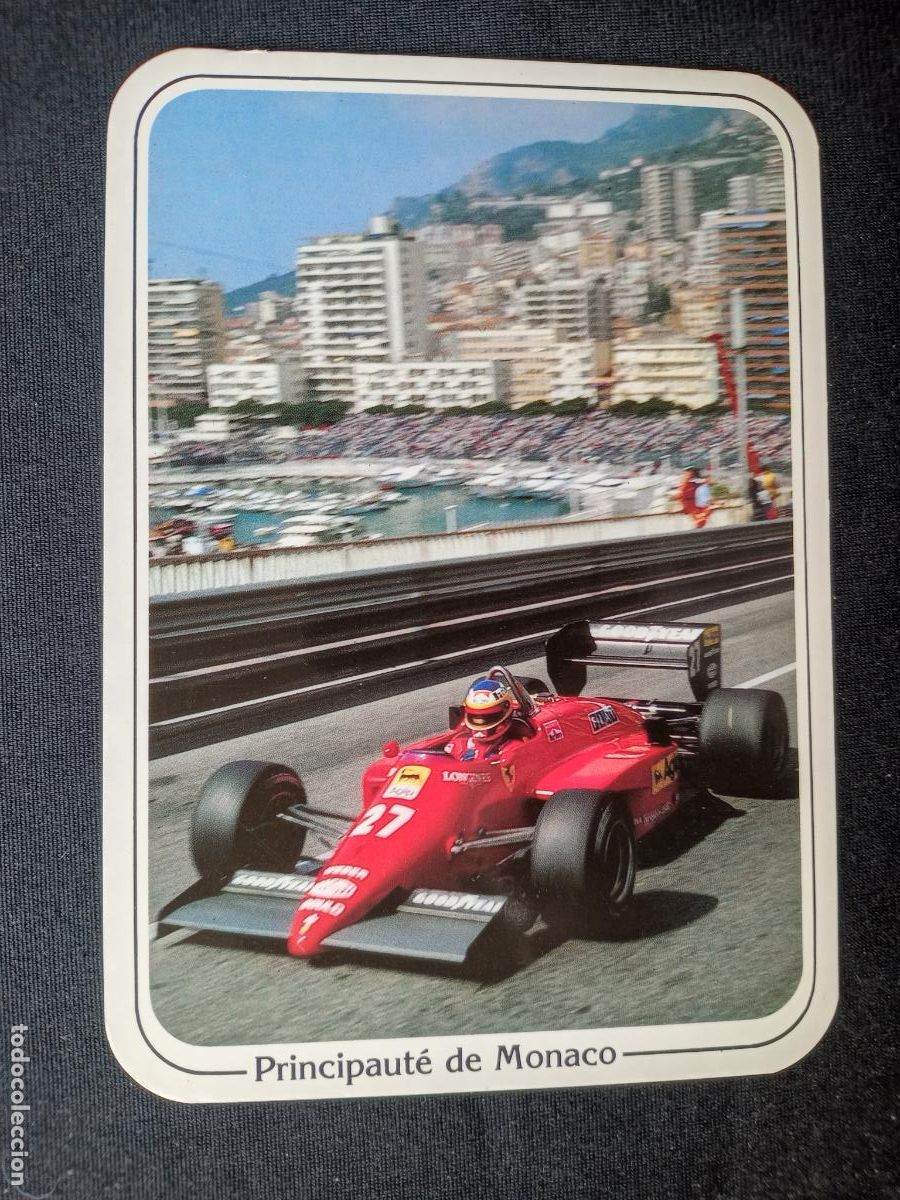 Coleccionismo deportivo: Monte-Carlo, M&oacute;naco. Postal de F&oacute;rmula 1 - Foto 1