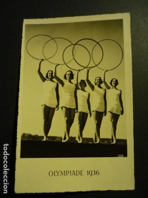 Coleccionismo deportivo: BERLIN XI OLIMPIADAS 1936 POSTAL - Foto 1
