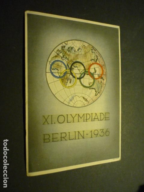 Coleccionismo deportivo: BERLIN XI OLIMPIADAS 1936 POSTAL - Foto 1