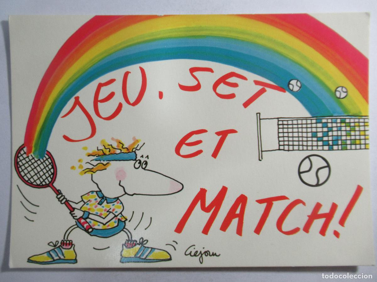 Coleccionismo deportivo: Postal Tenis - S/C --