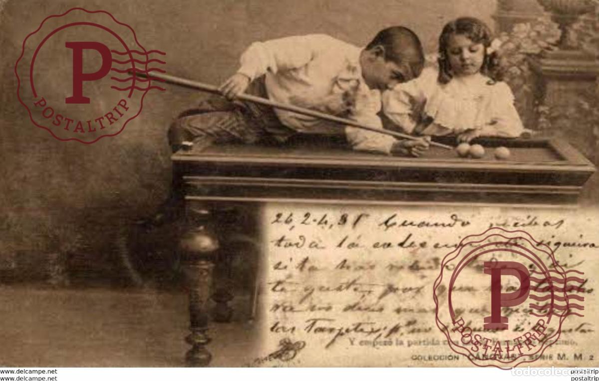 Coleccionismo deportivo: ESPA&Ntilde;A. BILLAR BILLARD. EMPEZ&Oacute; LA PARTIDA CON LAS DE FERNANDO SEPTIMO. - COLECCION CANOVAS