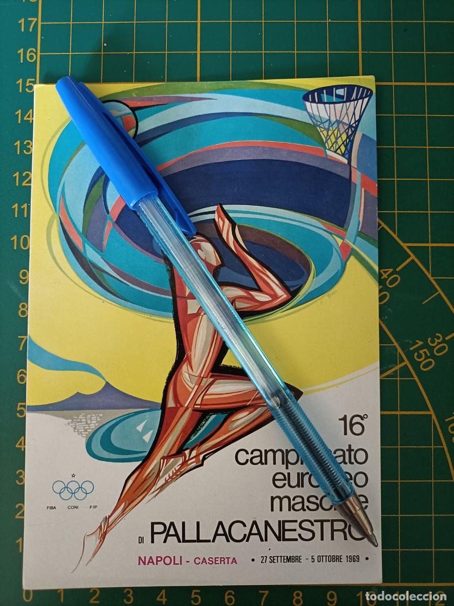 Coleccionismo deportivo: PALLACANESTRO. 16&ordm; CAMPIONATO EUROPEO MASCHILE. 1969
